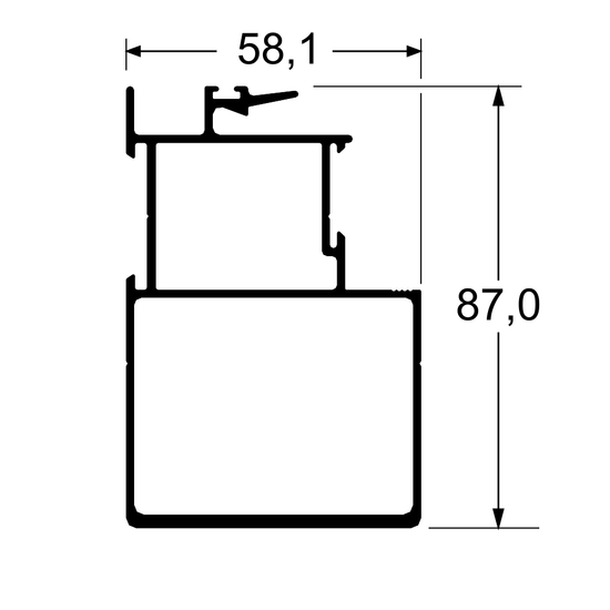 Mão Amigo Externo com Reforço Tubular